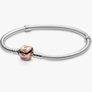 Pandora Snakechain Bracelet with Rosegold Clasp